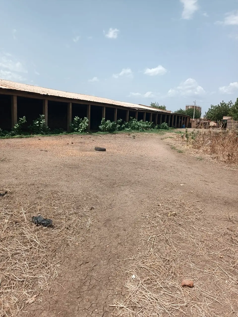 Storage sheds at the Group’s stores